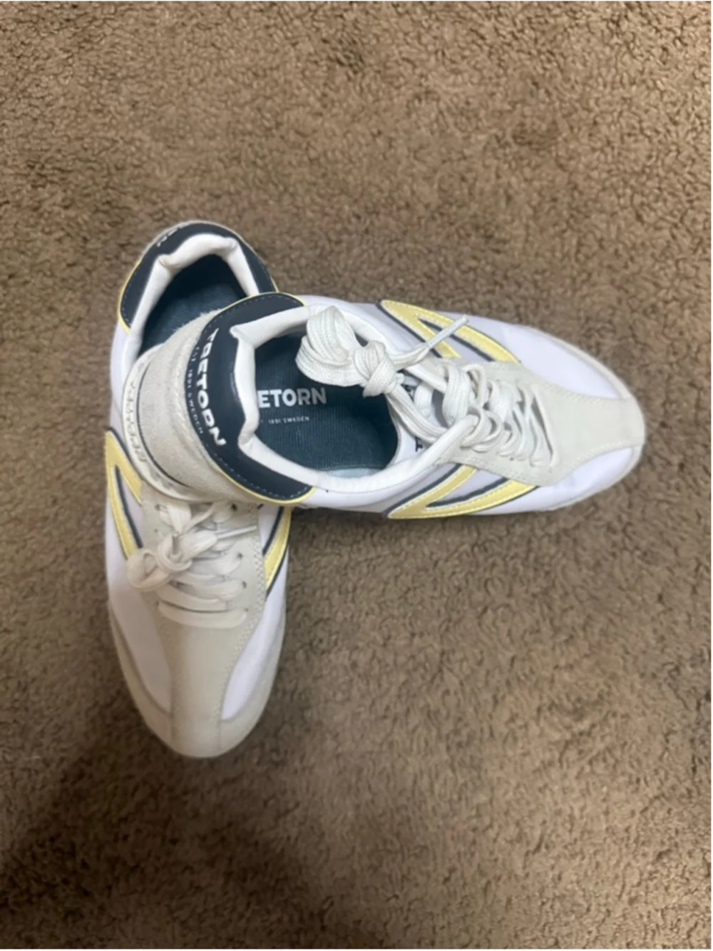 Women's Tretorn Kristine Elite Sneakers Size 7 White Beige